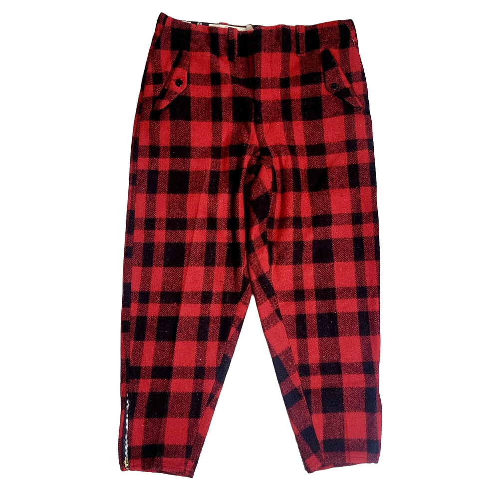 Vintage Thermo King Hunting Pants 36W – Wool Blend Workwear, Lumberjack Style